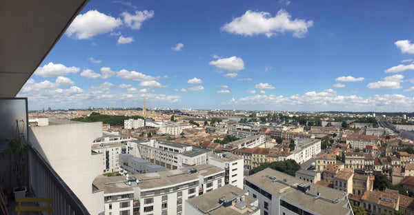 Appartement de deux pièces. Balcon de 10m² avec une vue exceptionnelle sur  la G Bordeaux, France Appartement avec magnifique vue ! Entire rental unit vacation rental 7907312