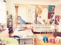 The specialty of my room is my big paintings project, more than 13 in one room.  Vienna, Austria Big Room in vienna near the centre free breakfast. Private room in rental unit vacation rental 41007956