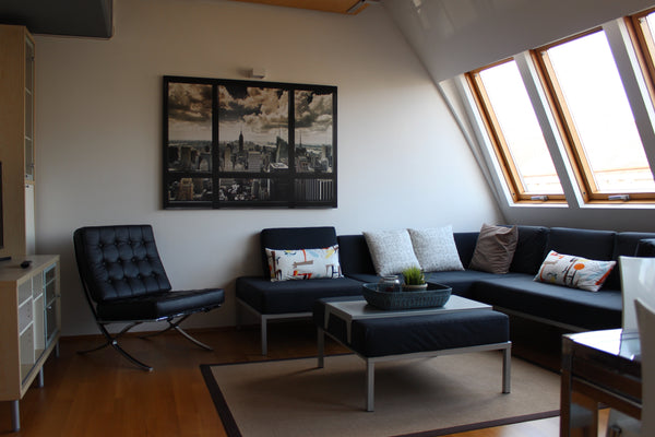 Außergewöhnliches Loft im Dachgeschoss mit 65m2 und offenem Grundriss auf zwei E Vienna, Austria Außergewöhnliche Dachgeschosswohnung Entire loft vacation rental 31155698