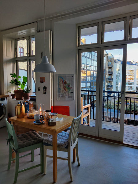 The flat is located in the central part of Nørrebro. Busses next to the front do Copenhagen, Denmark Nice flat with balcony near center of Copenhagen Entire condo vacation rental 591698011781469340