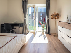 Modern & stylish private room in 2 floors (110 m2) flat located in a great area  Copenhagen, Denmark Spacious room -  terrace & great location Private room in rental unit vacation rental 50128144