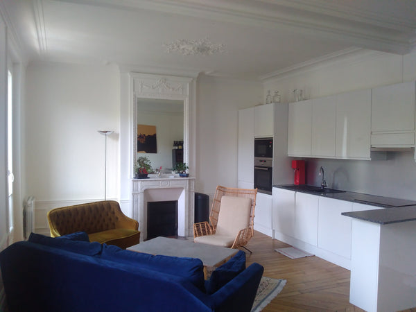 Welcomming and spacious (72m2), with two bedrooms flat. Central and quiet, in fr Paris, France Lovely & Spacious Appart-Front of Père Lachaise Entire rental unit vacation rental 20350344