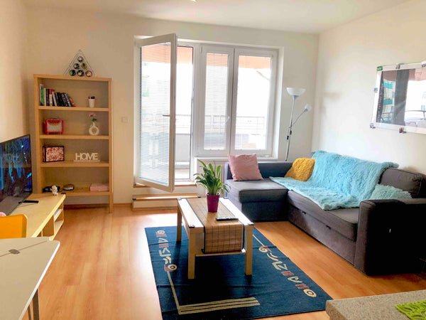 I offer a newly furnished, clean and spacious flat with an amazing balcony to ch Prague, Czechia La Belle Flat... Entire rental unit vacation rental 35271080