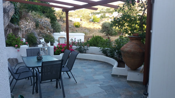 The house is located in Messi Potamia, on Naxos, 8km from the harbor of Chora. I Naxos, Greece Niki's village home Entire home vacation rental 18457166