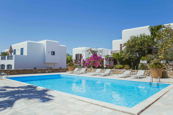 Hello, I m Chris!<br />Happy to welcome you in our brand new apartment in the he Mikonos, Greece 1Private Downtown Apartment with Pool in Residence Entire condo vacation rental 44075649