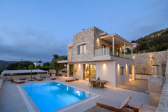 Villa Diamond is a brand-new home built in 2020. <br />We have selected modern f Kamilari, Greece Diamond Dream I - HEATED POOL-BBQ-Tranquility-View Entire villa vacation rental 42824323