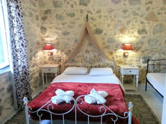 Featuring a large veranda surrounded by flowers and trees, family-run Hariklia R Zaros, Greece Hariklia Rent Rooms Private room in home vacation rental 27418891