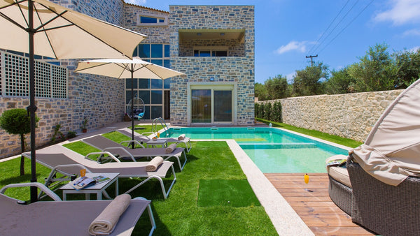 Blue Mare Villa is an exquisite accommodation choice for families and groups of  Rethimnon, Greece Blue Mare Villa, privacy and relaxation! Entire home vacation rental 48715709