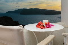 The Honeymoon Suite can accommodate up to 02 persons, features one bedroom with   Honeymoon Cave Suite Caldera View-Oia Mare Villas Room in boutique hotel vacation rental 54299983