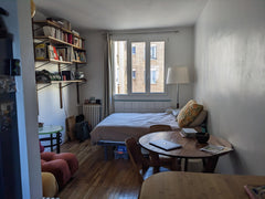 Fully equipped accommodation (washing machine, dishwasher, induction hob, riceco Paris, France Nice Studio, windows at East and West Entire condo vacation rental 19263462
