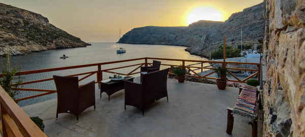 We are located in Cherronisos, on the north side of the island, which is an idyl  Cheronissos View Cycladic home vacation rental 50759251