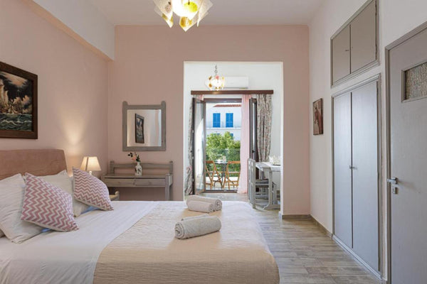 Kasteli Studios & Apartments located in the area of Panormo in Rethymno. The pro Rethimnon, Greece Kasteli - Superior Studio with Side Sea View Private room in rental unit vacation rental 47368341