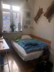 You get to use a bed room in the three bedroom apartment. <br />The room can be  Frederiksberg, Denmark Room in a safe, central and light apartment in FRB Private room in rental unit vacation rental 34566265