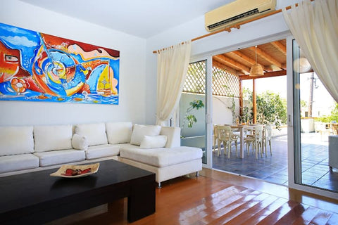 Appartement spacieux avec grande terrasse situé à 50m de la plage, pouvant accue Anopolis, Greece Appartement cosy à 50m de la plage Entire rental unit vacation rental 557711106916209426