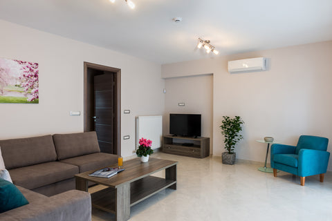 At 400 meters of distance from the sandy beach of Maleme, our beautiful flat, fu Chania, Greece Enjoy Summer from a lux flat steps to Sandy Beach Entire rental unit vacation rental 24684470