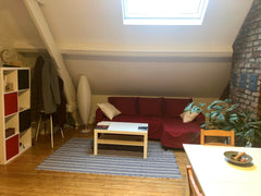 Quiet, top floor duplex apartment, 10 min walking from Grande Place in lively ne Brussels, Belgium Cozy & wooden duplex apartment Entire rental unit vacation rental 554367329192074307