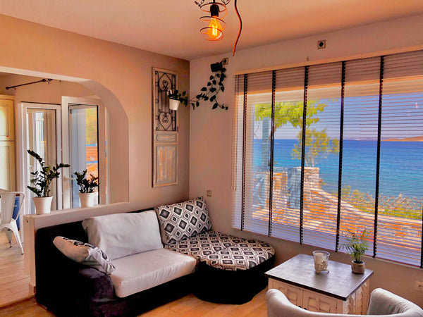 This is the perfect beachfront property to wake up by the sounds of the waves an Greece Beach Front House w/ amazing sea view Cycladic home vacation rental 43839739