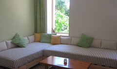 This is a 110m2 bright maisonette with a 55m2 garden and sea view to the old Ven  Cozy house in old town with garden & sea view! Entire home vacation rental 18559046