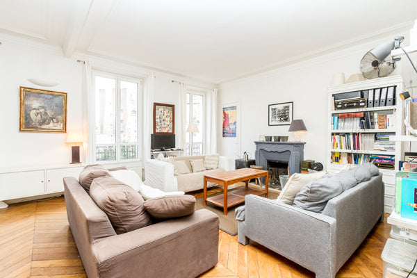 Appartement de 85 m2 avec 2 chambres: 1 lit double et 2 lits simples pour enfant Paris, France Charme près de la Tour Eiffel Entire rental unit vacation rental 3146445