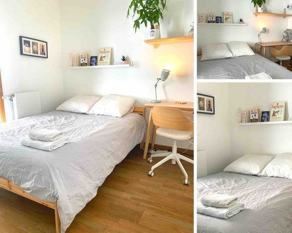 Chambre calme, au 2ème étage de notre maison familiale, au coeur de la Croix Rou Lyon, France Chambre chez l’habitant Lyon 4 