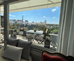 Stéphanie or the WeHost team will welcome you to this refined apartment located   ★ Superb flat with terrasse  Eiffel Tower view ★ Entire rental unit vacation rental 10035459