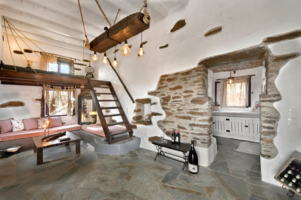 Dimosthenis, Catherine and Thanos started renovating Kalliberry complex on 2014, Andros, Greece Elissavet cycladic villa with cozy pool Entire villa vacation rental 43706490