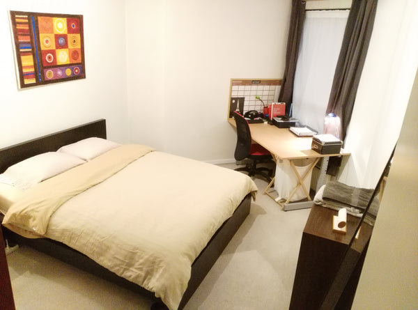 Large private double Bedroom in a 2 bedroom great apartment next to the European Brussels, Belgium Private Room! Great Location! 5 Star Hosting! Private room in rental unit vacation rental 6589891