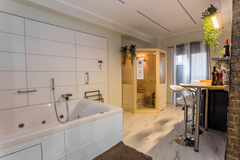 The best apartment to relax after a hard day's work or a romantic getaway in Gre IL ROMANTIC DELUXE SVITE with Jacuzzi and Sauna Entire rental unit vacation rental 52867761