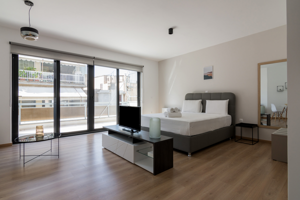 We know how important it is to feel comfortable & relaxed when you arrive back f Athens, Greece The Leochares Studios - Spacious with Balcony - Central - D3 Entire rental unit vacation rental 54115841