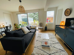 Maison plain pied à 15 min du centre de Bordeaux , entrée, séjour avec cuisine o Bègles, France Maison cosy avec jardin 15 min de bordeaux centre Entire townhouse vacation rental 635463608683778474