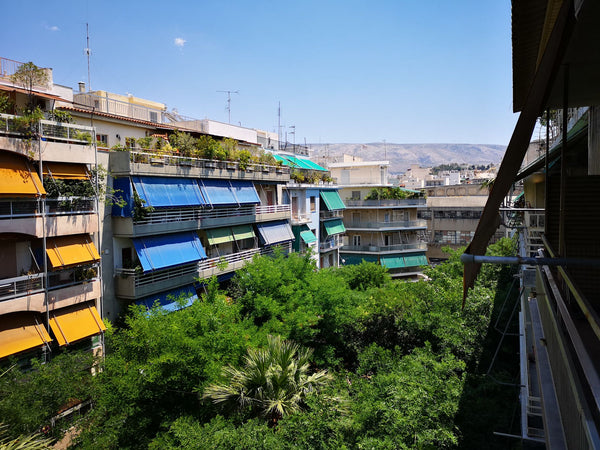 This apartment is located in a quiet area of the famous Koukaki which is next to Athens, Attica, Greece Athens apartment1 with view, close to metro & tram Entire rental unit vacation rental 22430003