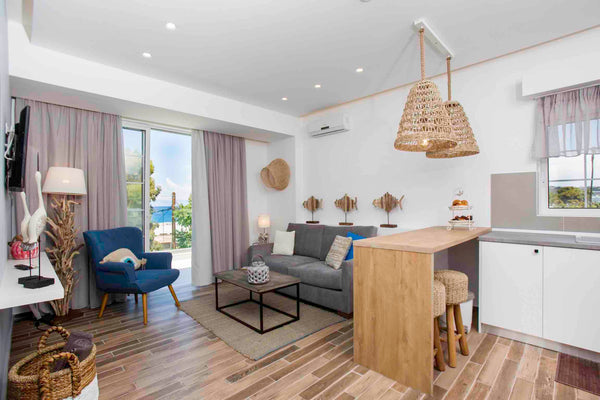 The complex of 8 apartments Elenis Philoxenia  is 5 km away from the city centre Greece Elenis Philoxenia Sea View Apartment #7 Private room in rental unit vacation rental 24989093