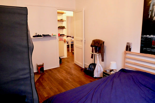 Private bedroom in a 2-BR apartment.<br />Shared bathroom with a bathtub. <br /> Lyon, France Cosy room with chimney in the centre of Paris Private room in rental unit vacation rental 22729301