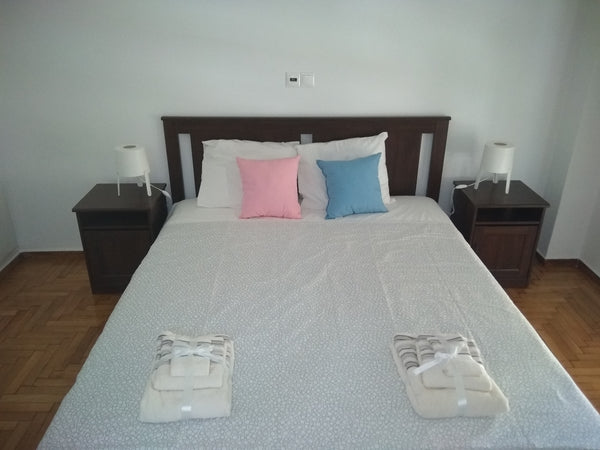It is a 55 sqm. 2 bedroom apartment  is on the 1st floor, very close to Metro st GR MetroAmpelokipi Entire rental unit vacation rental 36366505