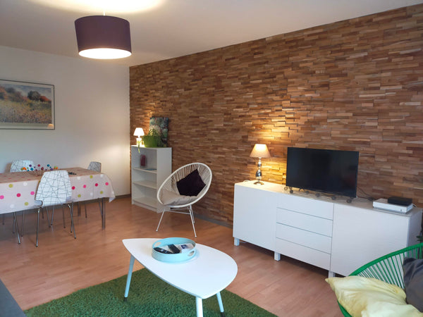 A cosy 50m² flat near the city centre of Pessac, located on the groud floor of a Pessac, France L'appart' 45 Entire rental unit vacation rental 8009004