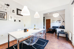 Located on the ground floor, this furnished two- bedroom apartment features a co Chalandri, Greece Trendy Minimal Flat in posh Athens Entire rental unit vacation rental 9539659