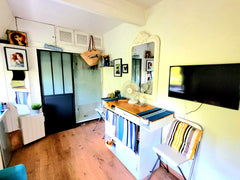 COSY STUDIO BY CHRIS <br /><br />Lumineux, calme, et CANAPE LIT NEUF (02/12/22)  Paris, France Cosy studio canal st martin Entire rental unit vacation rental 23663784