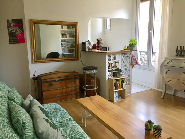 Welcome! Cosy, bright and guenuine Parisian apartment! Very well connected (3 su Paris, France Lovely, cosy Parisian apartment in Montmartre Entire rental unit vacation rental 18018183