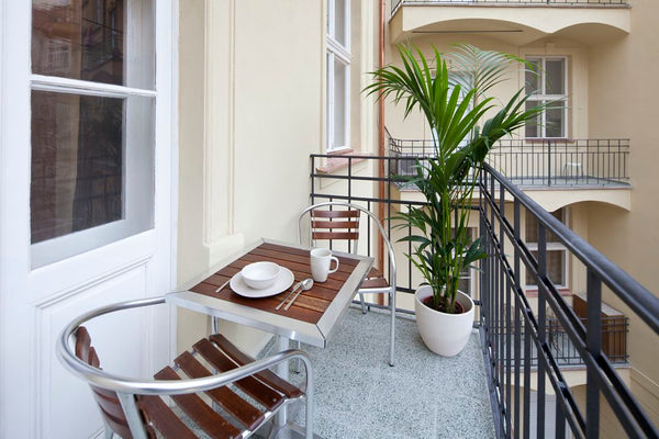 OLD TOWN SQUARE - STUDIO DUSNI BALCONY is 35 m2 / 376 ft2 total with living bedr Prague, Czechia OLD TOWN  - STUDIO BALCONY DUSNI Entire serviced apartment vacation rental 14720058