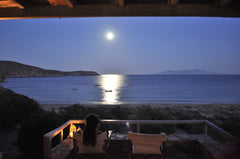 Serifos villa with private sandy beach (Karavi Beach), interior-designed with la Athens, Greece Design house on the beach Entire home vacation rental 11841116