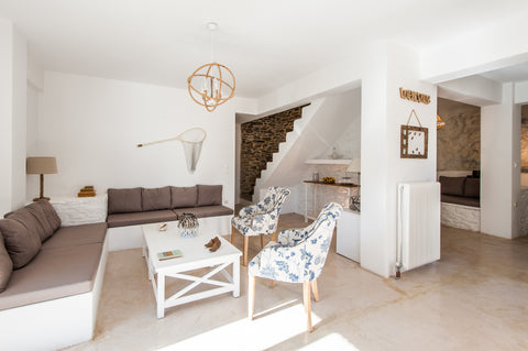 Beautiful three bedroom house with double bed and ensuite bathroom guesthouse. T Athens, Greece Ocean Villa 2 by K4Kythnos Entire villa vacation rental 2421762