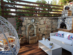 The apartment is located at Marathitis area, and it is 3.5km away from the cente Heraklion, Greece Apartment with elegant garden & view Entire rental unit vacation rental 14308562