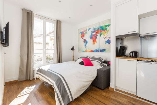 <b>The space</b><br />Situated in a central and very nice neighborhood in Paris, Paris, France Cozy Studio in the heart of Paris Entire rental unit vacation rental 4128676