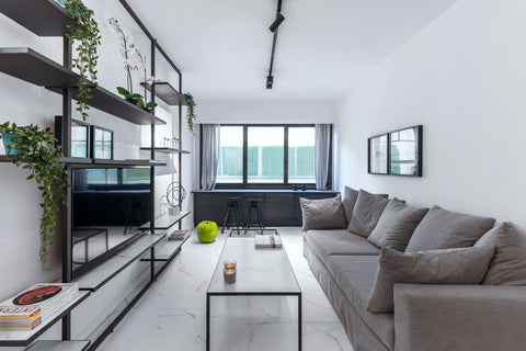 A spacious and comfortable apartment with elegantly decorated double bedroom.<br GR Heritage 201 /Luxury One Bedroom Entire serviced apartment vacation rental 35103828