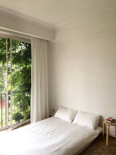 Cute and luminous 40 sqm appartement with high ceiling and wooden floor. Located Belgique, MO Sunny and cute studio with view on gardens Entire rental unit vacation rental 44229170