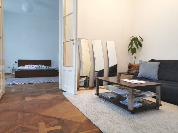 Geeignet für Alleinreisende oder Paare, bis zu 4 Gästen. Schönes Doppelbett im S Vienna, Austria Spittelberg Apartment Entire rental unit vacation rental 35957950