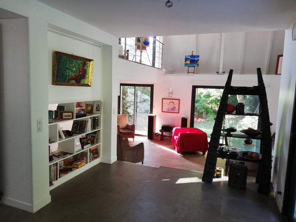 Jolie chambre au rez de jardin, dans une villa d'architecte toute rénovée, que n Mérignac, France Chambre Zen RdC dans Villa centre Mérignac Private room in villa vacation rental 33568722