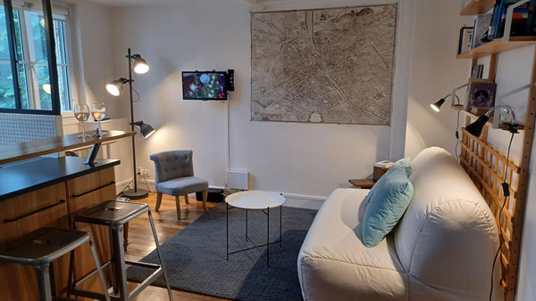 Studio de 23m2, tout équipé, refait à neuf il y a peu. <br />Rive gauche,   RER/  Studio lumineux, Denfert-Rochereau Paris XIVè Entire rental unit vacation rental 23993416