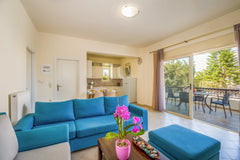 A homely & modern  flat, conveniently located just 1km away from the clear cryst Chania, Greece Dioni apt. with Terrace, near Kalathas beach Entire rental unit vacation rental 34146436