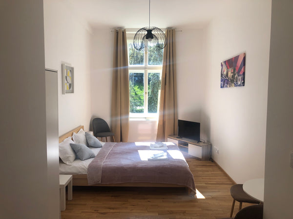 This unique accommodation will bring vivid memories. The apartments are located  Prague, Czechia Cozy apartment under the walls of Vyšehrad #2.3 Entire rental unit vacation rental 607859503154451355
